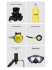 DIDEEP 3L X6000 Diving Snorkeling Regulator with Oxygen Cylinder