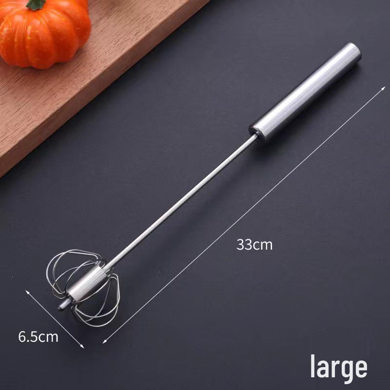 

Полуавтоматический венчик и взбиватель для яиц из нержавеющей стали