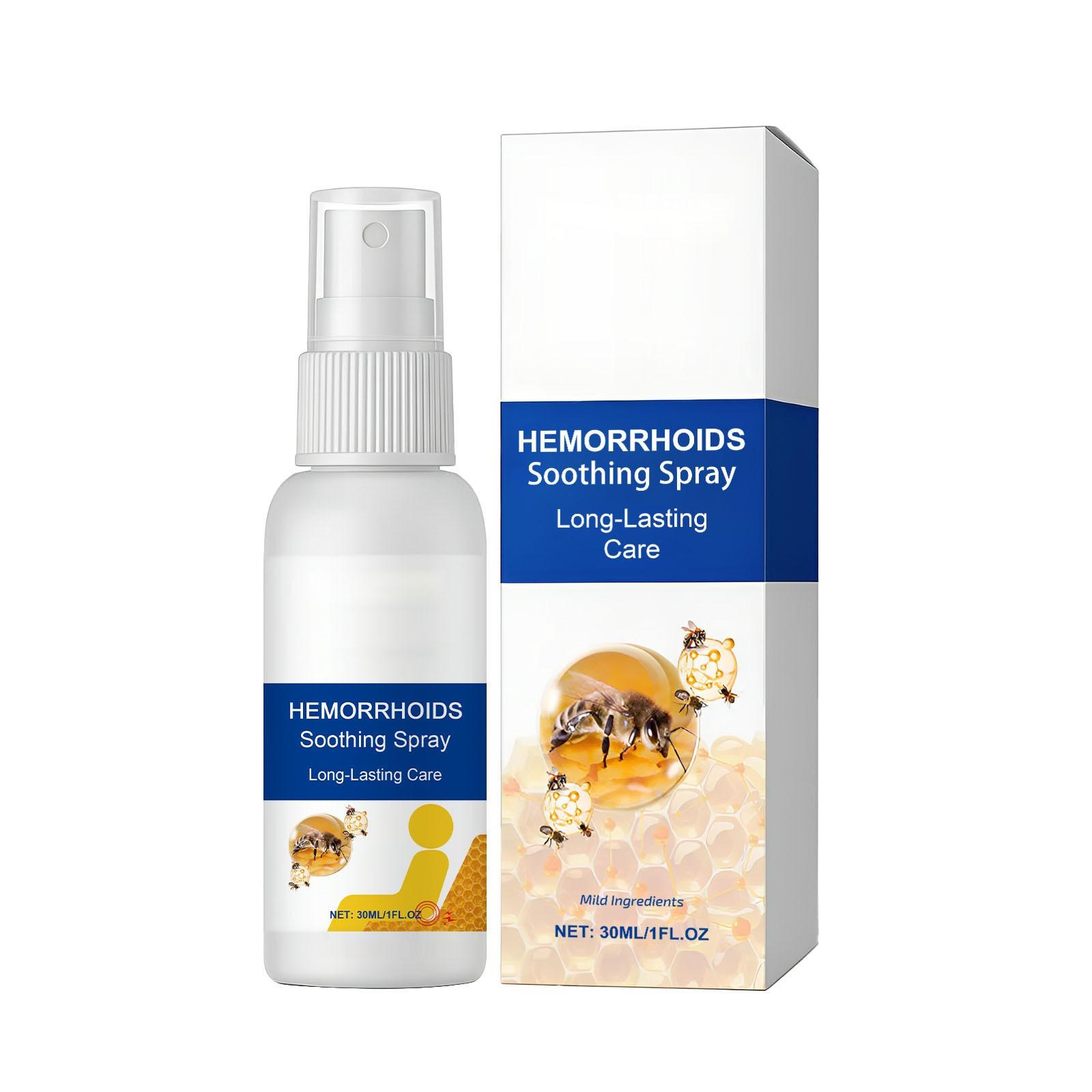 

Спрей для облегчения геморроя; Спрей для ухода за анусом; Травяной спрей от геморроя(30мл) One Size