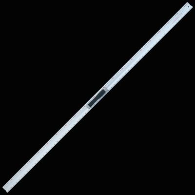 Shinwa Sokutei Hliníková fréza kombinovaná s rukojetí 65097 pravítko, fréza, 2m, měřítko,