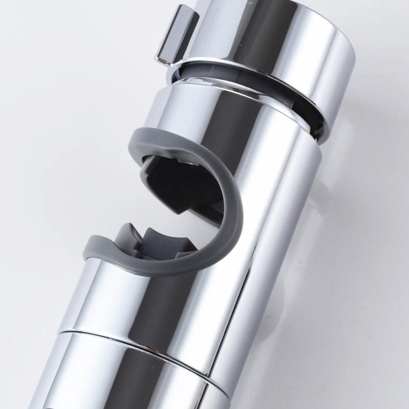 High Quality ABS Chrome Shower Head Holder 18-25MM Bathroom Bracket Rack Slide Bar Shower Accessories