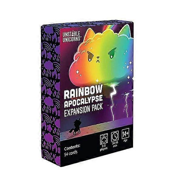4-piece "Unstable Unicorn" Board Game English Family Party Expansion Pack Classic Board Game Basic Edition