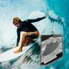 Nylon Surf Accessory Black Fin Wallet Outdoor Activities Black Surfboard Fin Case Water Sports Bag Fits Standard Fins