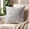 Cartoon M-Miffys Cute Cushion Cover For Pillow Printing Sofa Decoration Home Car Room Coffee Shop Office Nordic Simplicity