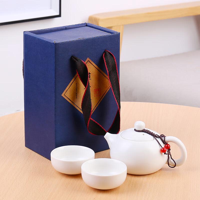 Xiaoyueya Ceramic Kung Fu Tea Set (3-Piece)
