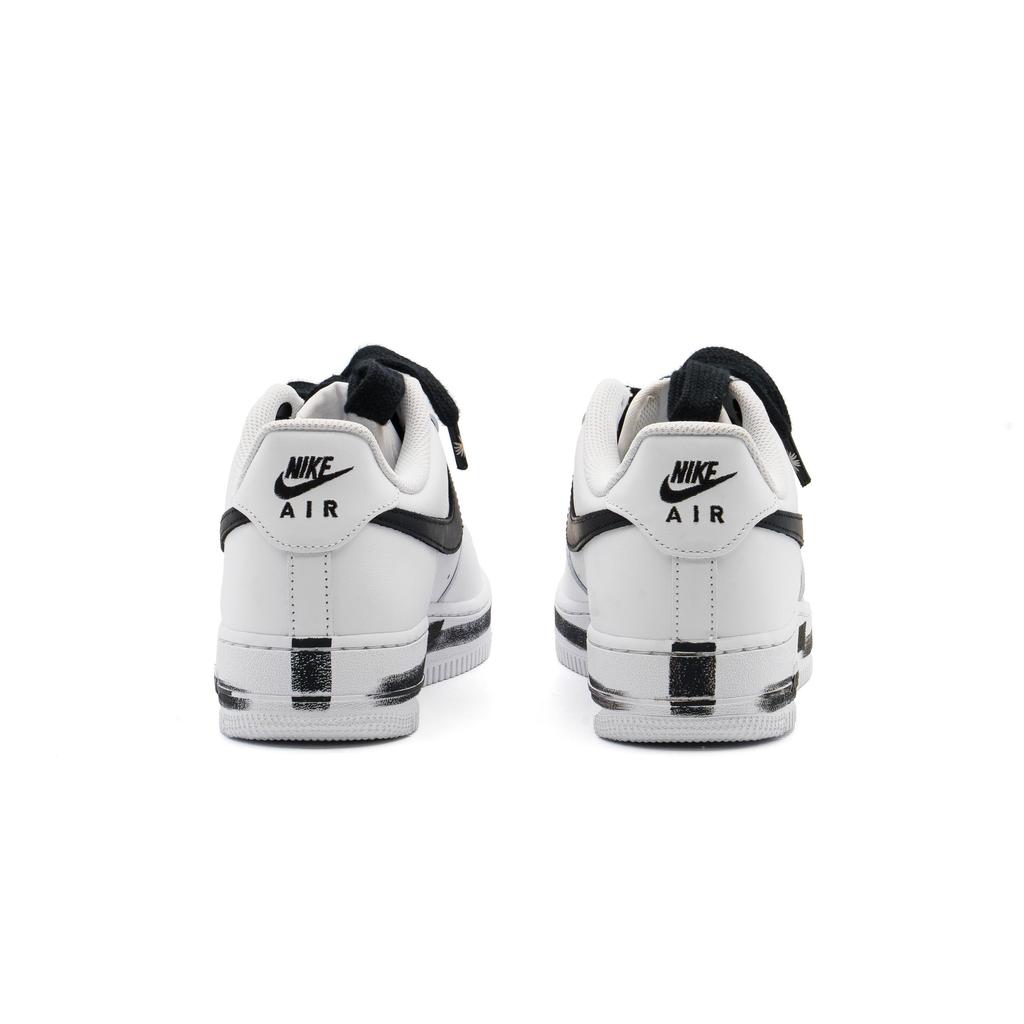 Nike Air Force 1 Small Daisy Leather Thermal Cushioning Abrasion Resistant Low Top Skateboard Shoes Unisex White CW2288-111(team1104-SBOX)