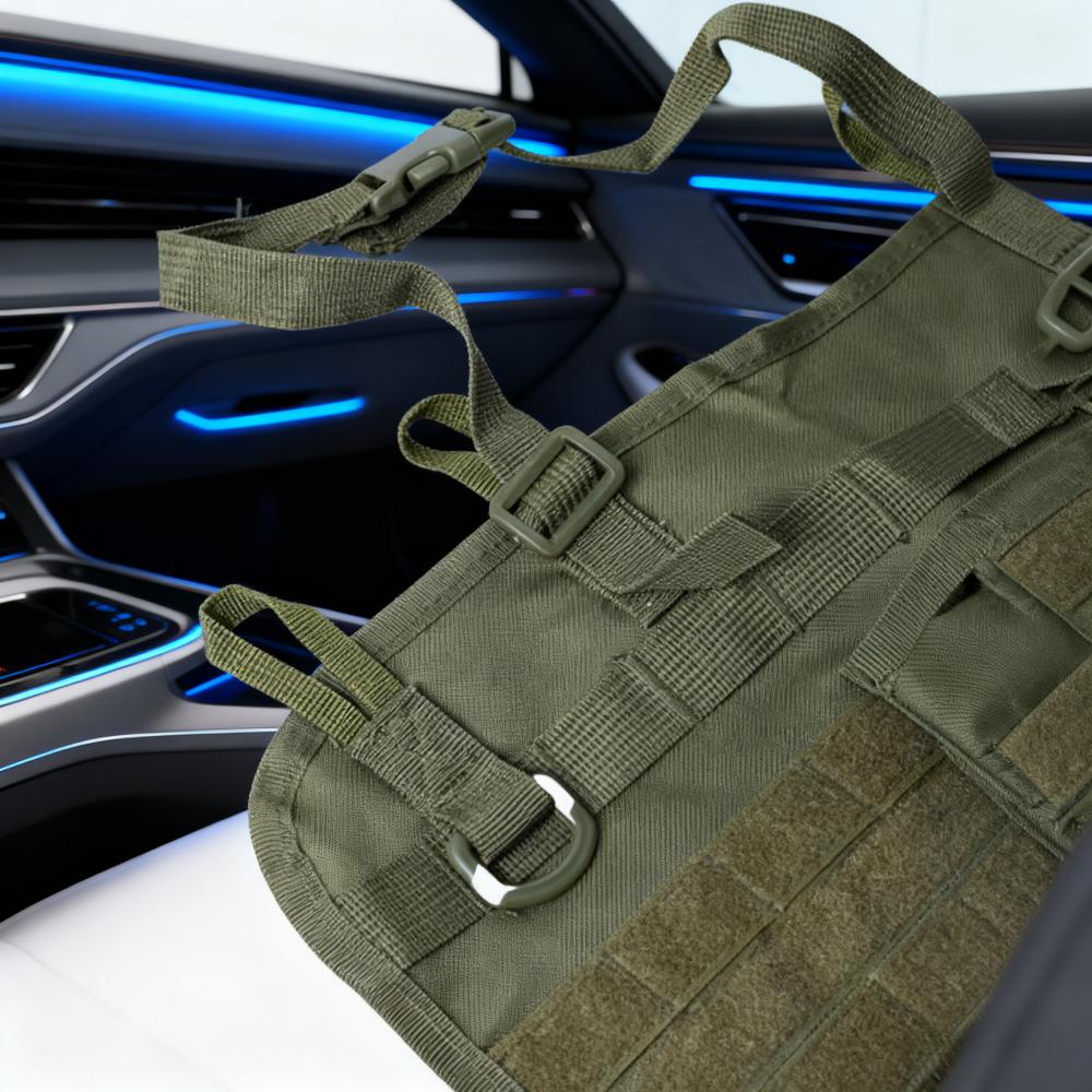 Tactical Car Seat Back Storage Bag Multi-functional Tool Storage Bag Automotive Equipment Seat Organizer