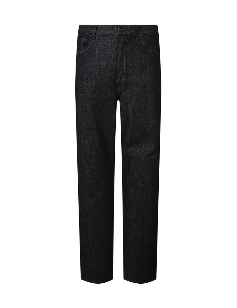 BUCKAROO Straight D/Raw/Bk Tone Denim Pants Black