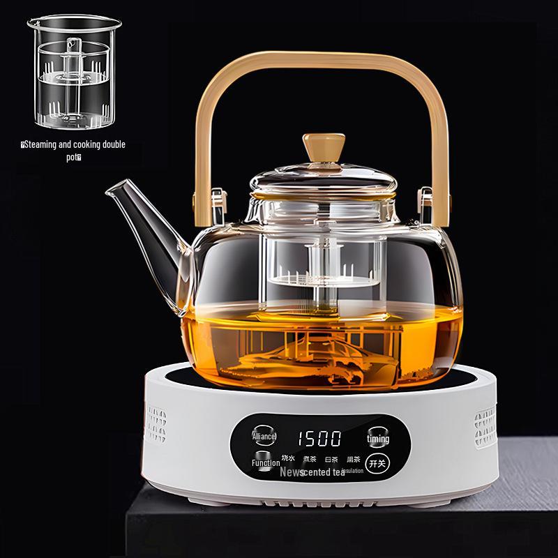 Mi Ceramic 1500W Mini Tea Maker & Induction Cooker - Automatic Warm, Compact Design for Home