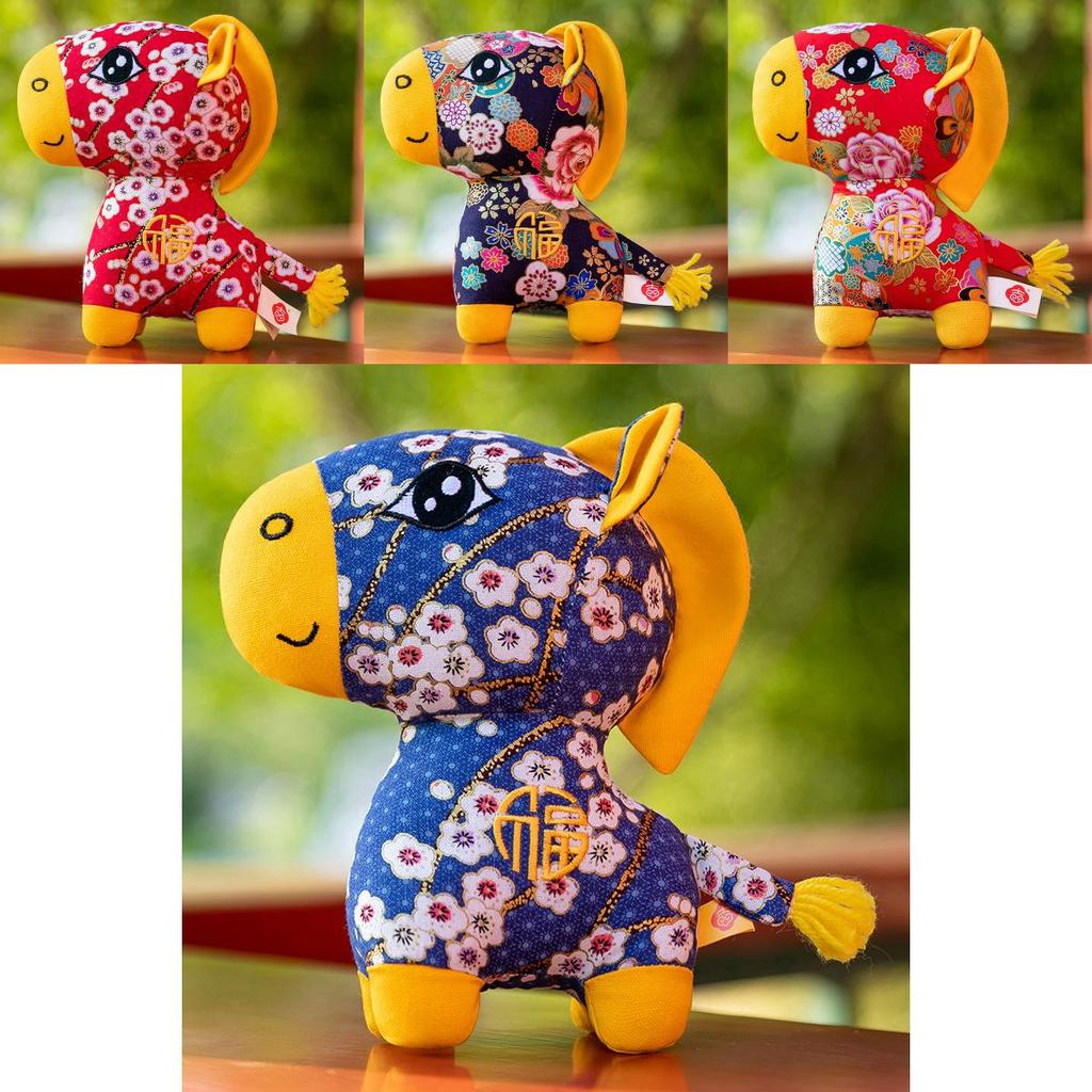 Zodiac Horse Plush Toy Gift For Lunar New Year Celebrations