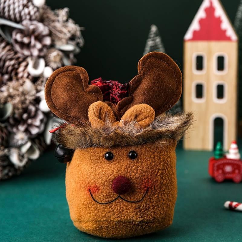 Adorable Christmas Apple Bags For Festive Decoration And Gift Wrapping For Kids