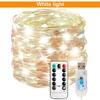 USB 30M 8 Function Copper String Lights LED Fairy Lights Living Room Bedroom Holiday Decoration Lights