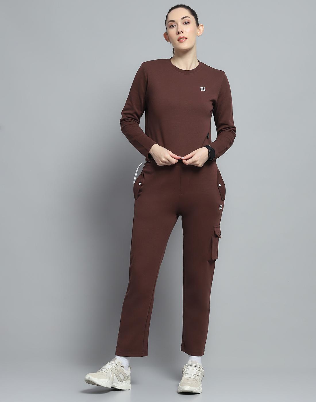 

Rock.It Women s Regular Fit Tracksuit L коричневый/кофейный