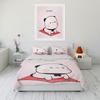 Bubu Dudu Cartoon Cute Bear KawaiiGift King Twin Double Child Bedding Set Microfiber Or Polyester Christmas  Duvet Cover Set