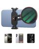 TELESIN Lens Filter 67mm Large Diameter Lens Filter Thread Cold Wide Compatible with Filter Holder Only Stand, Holder, 360° Adjustable, Anti-Shake,