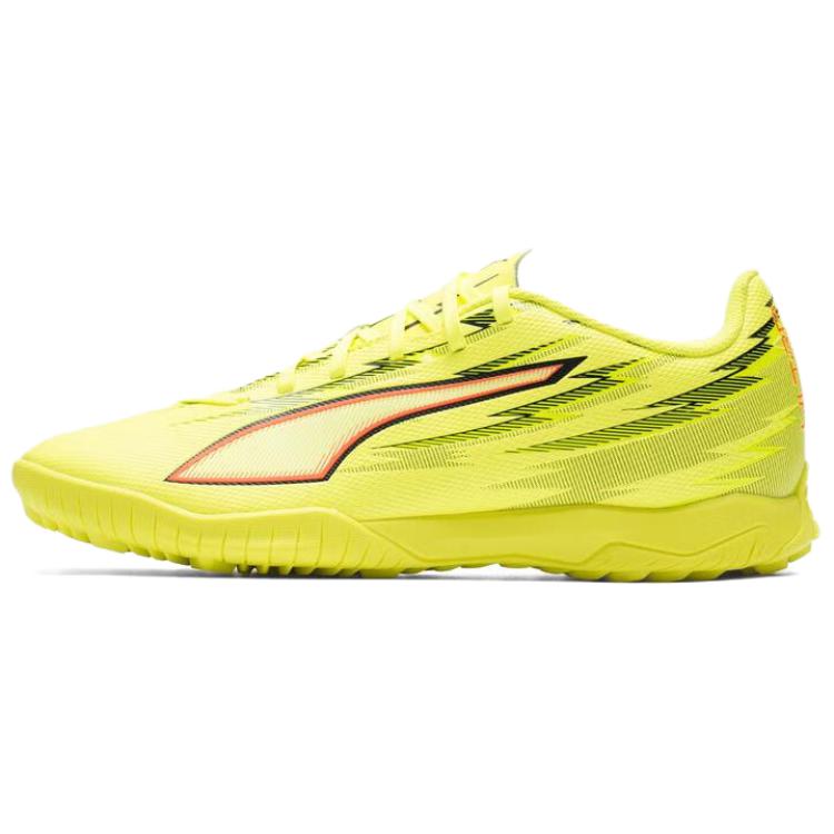 Puma Ultra 6 Comfortable Versatile TT (Rubber Studs) Artificial Turf Durable Lightweight Soccer Shoes Unisex sneaker Fluorescent-Yellow 108987-01