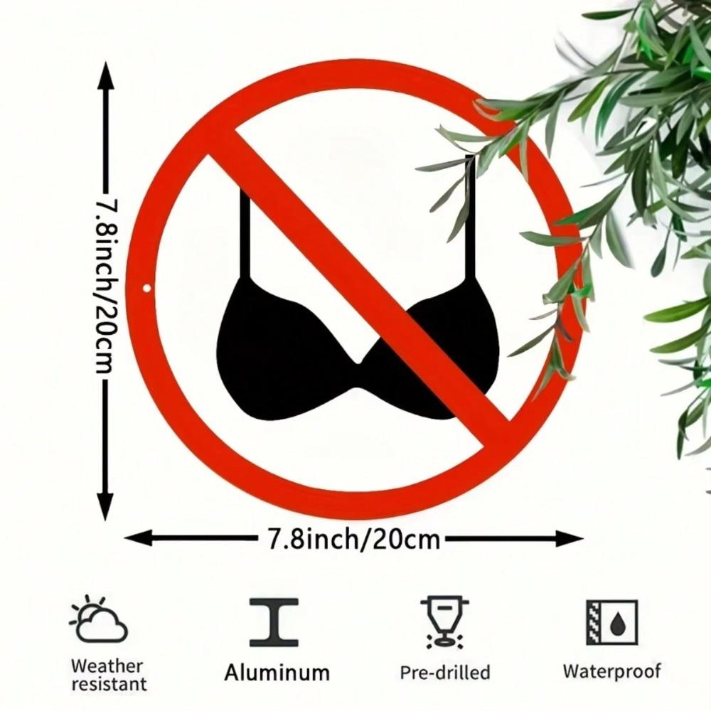 Metal Wall Art Waterproof Red Border Black Silhouette Home Decor Gift