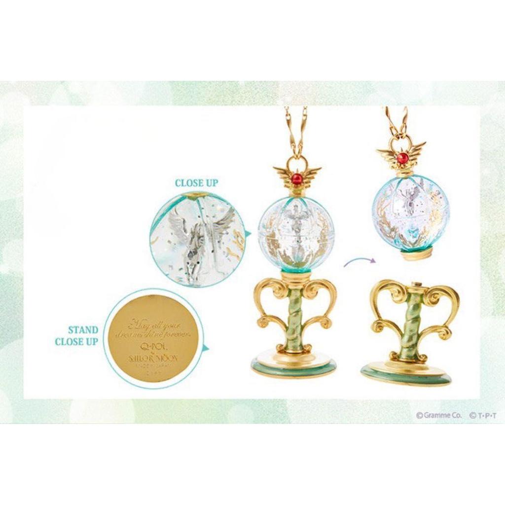 Used Sailor Moon Q-pot. Stallion Reve Necklace Sailor Moon Pegasus Naoko Takeuchi