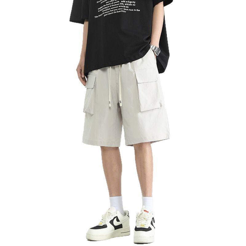 

Шорты мужские хаки брюки из чистого хлопка новые летние рабочие спортивные штаны тонкие американские повседневные брюки с пятью точками для мальчиков 4XL