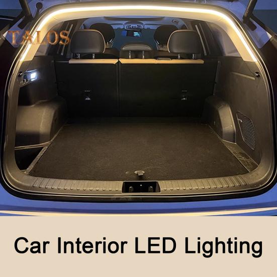 Dynamic Flowing Car Trunk Light Strip Universal Fit Easy To Install Interior Illumination Automatic Sensor Tail Box LED Light Strip