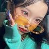 New Trend European and American Sunglasses Male Retro Sunglasses Concave Oval Glasses Sunglasses Women Sun Glasses