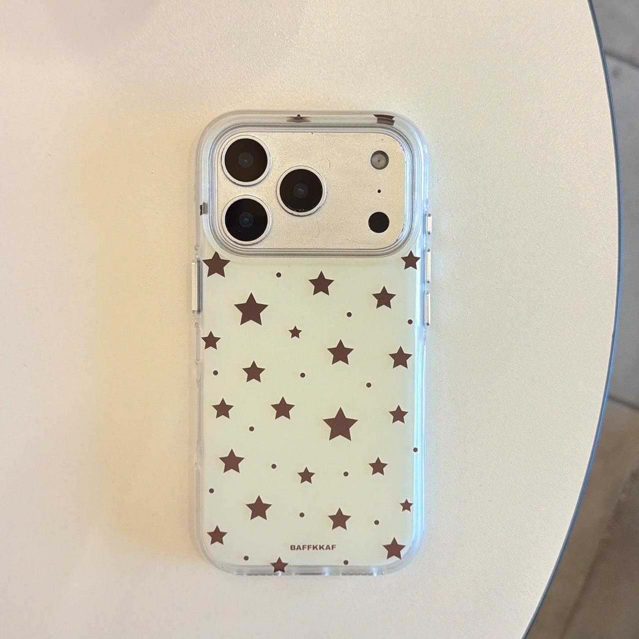

Ins Style Starry IMD Double-Layer Drop-Proof Phone Case for iPhone 17/16/15 iPhone 14 Pro Max