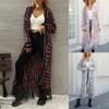 New Spring Arrivals Oversized Ruffled Long Cardigan Sweater Women's  Fashion