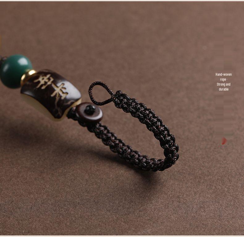 Green Sandalwood Teapot Keychain & Phone Charm