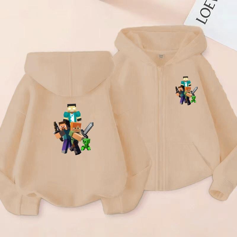 Children's Hoodies with Zippers,jackets,cartoon and Anime,sportswear for Boys and Girls Aged 3 to 12, Sports Jackets and Hoodies