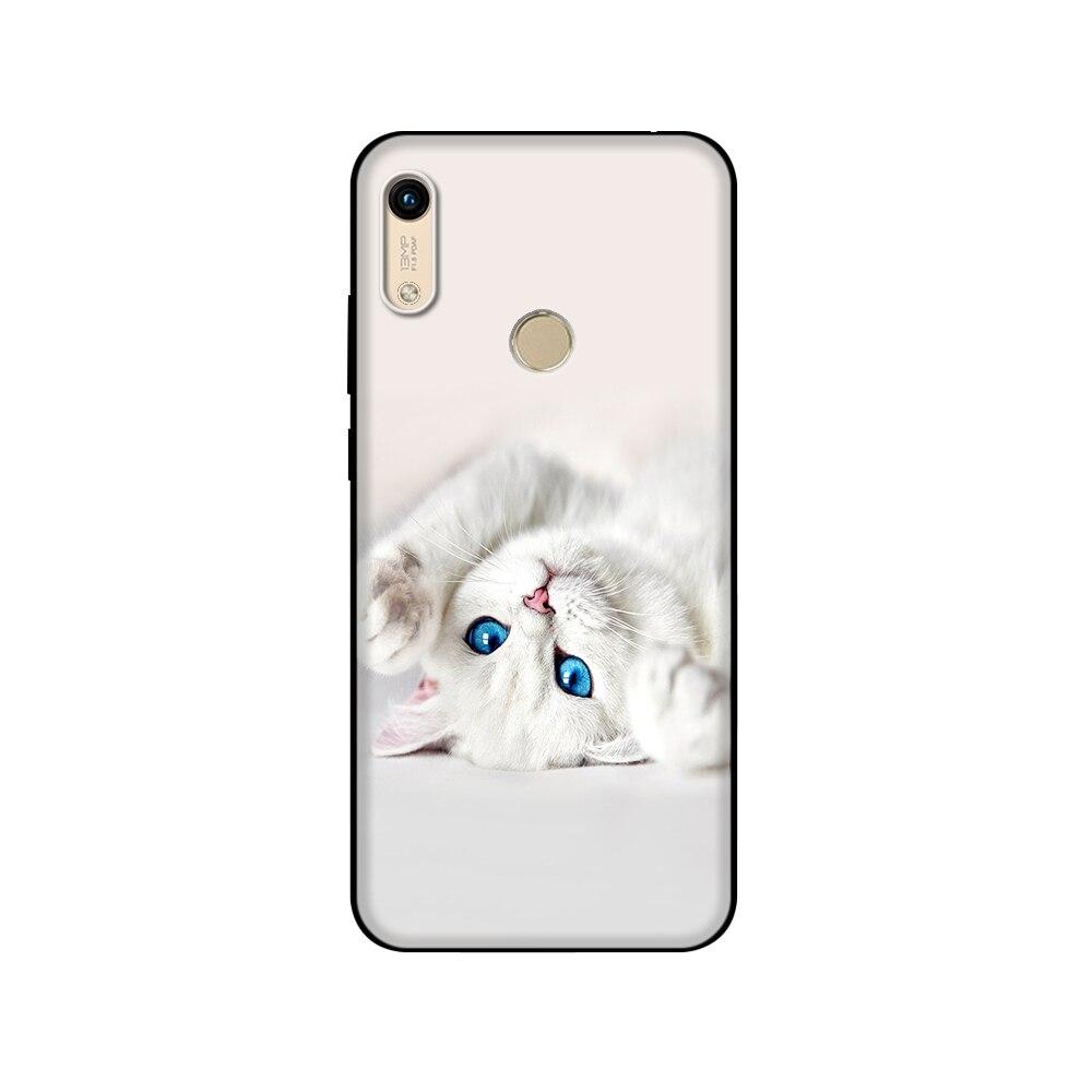 Für Honor 8A Hülle Für huawei Honor 8A prime Hülle Silikon TPU Rückseite Handyhülle schwarze TPU Hüllepink Anime Weltraum Auto