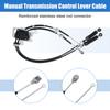 X Autohaux Manual Gear Shift Cable Transmission Shifter Cable Replace 33820-2B540 ZZT230 ZZT231 for Toyota Celica 2000-2005