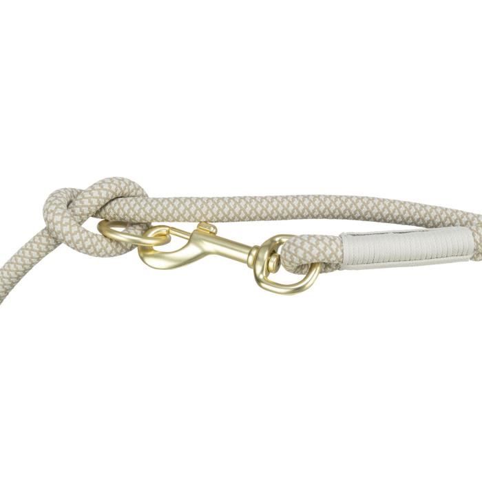 Laisse pour chien - Trixie - Soft Rope - Réglable - Corde douce - Multi-positions