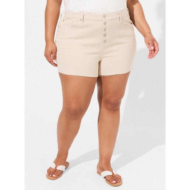 

75.15kg 0.00kg Silm Slim Looking High Waist Stretch Denim Shorts Plus Size Ladies Plus Size plus Sizet Women s Summer Hot Pants No pants ear defects 22