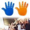 Oversized Reusable Foam Cheering Gloves Lightweight Props for Stadium Games and Group Celebrations