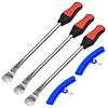 Motorcycle Tire Repair Pry Bar Set with Rim Protectors