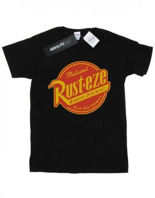 T-shirt da fidanzato in cotone con logo Cars Rust-Eze da donna/donna