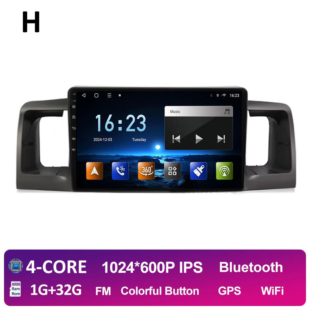 

Для Toyota Corolla E120 2000 2001 2002 2003 2004 Автомобильный мультимедийный видео радиоплеер DSP стерео Автомагнитола Вентилятор охлаждения Bluetooth 4G