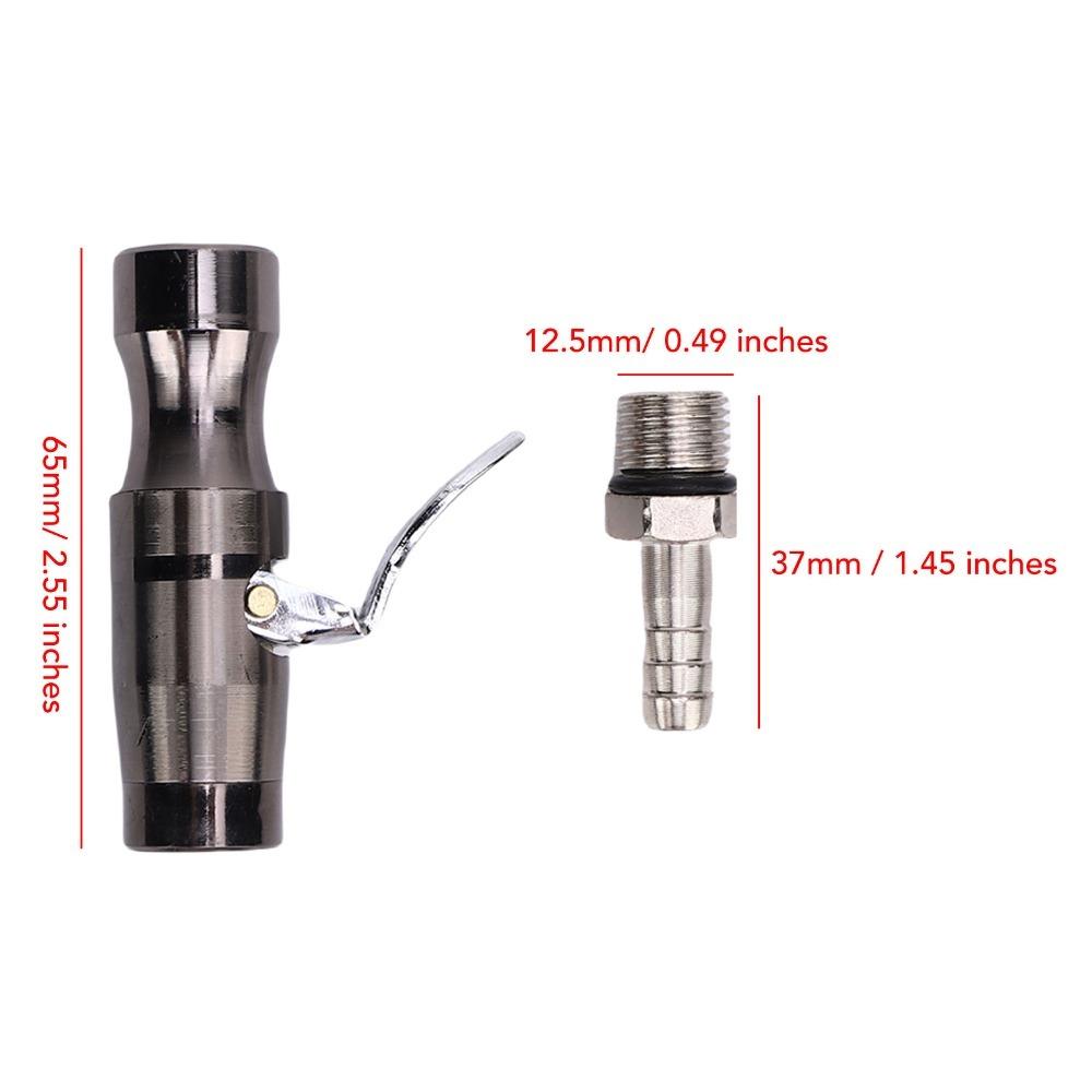 4PCs 300 PSI Brass Tire Chuck Anti-Rust Lock On Air Chuck Wheel Alignment Machine Inflation Parts