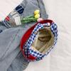 Summer Dopamine Color Plaid Shoulder Bag Women's Large Capacity Backpack Casual Cloth Bag Tote Bag