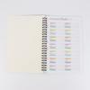 Gold Key Design Spiral Password Notebook To Do List Diary Notebook Fun Memo Notepad  Home