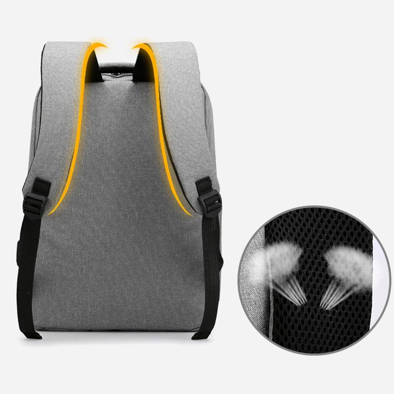 Männer Rucksack Multifunktionale Wasserdichte Taschen Für Männer Business Laptop Rucksack USB Lade Bagpack Nylon Casual Rucksack