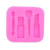 Makeup Tools Lipstick Nail Polish Chocolate Party Diy Silicone Mold Dessert Cake