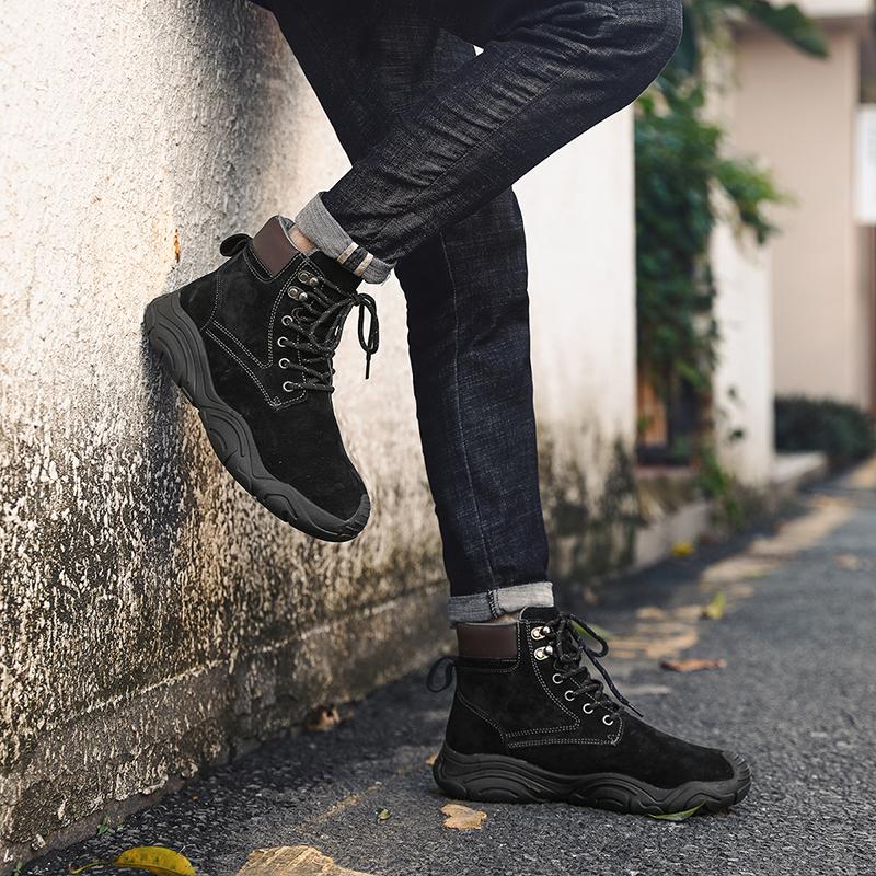 Модная мужская зимняя обувь для снега — фото 6