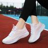 Breathable Knitted Running Shoes Unisex Lightweight Soft Sole Sneakers Non-slip Comfort Casual Trainers for Jogging Walking Fitness