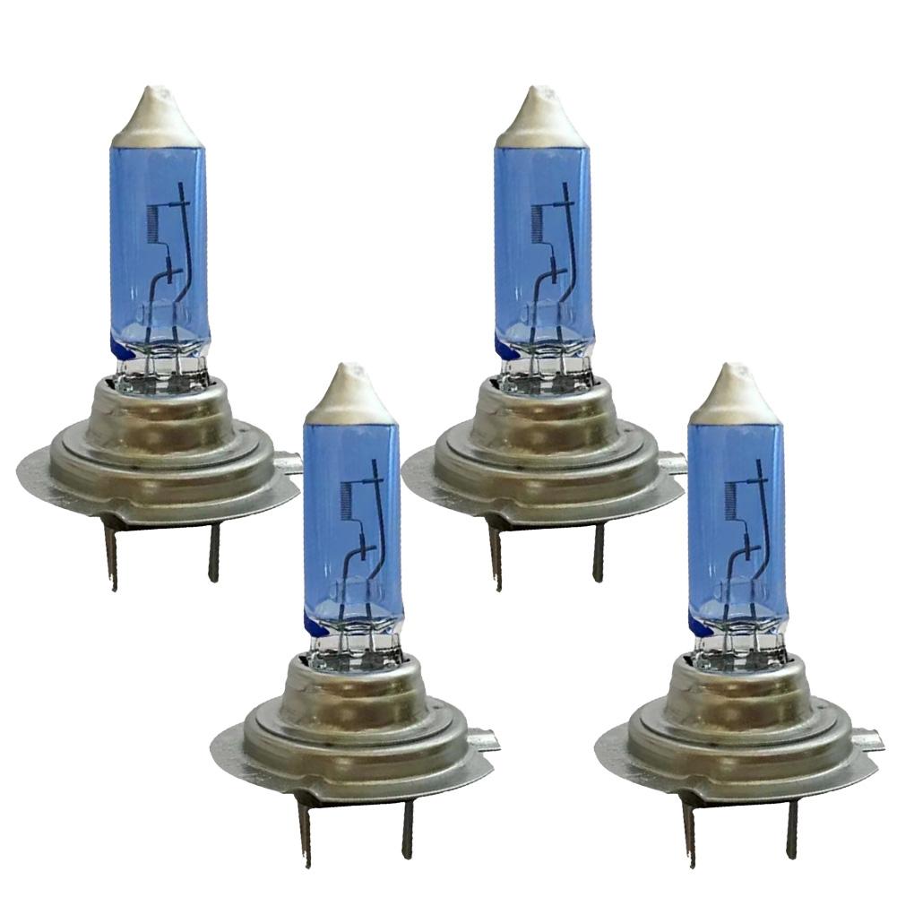 100W H7 Headlight 24V All Blue Automobile Heallamp