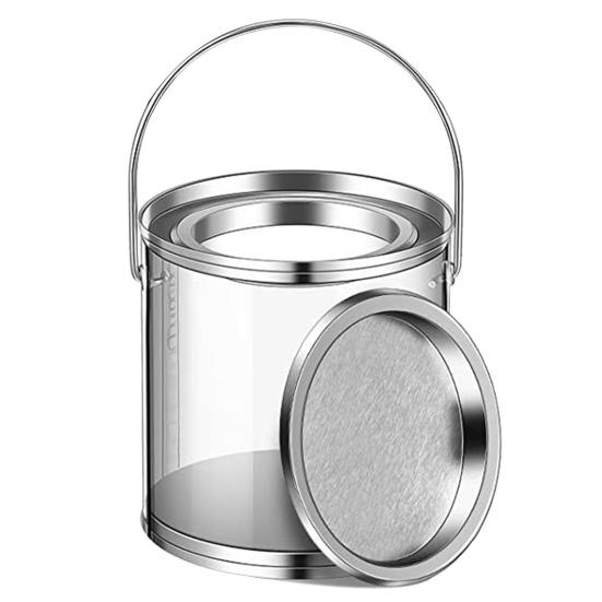 Candy Jar Clear Put Stuff Plastic Durable Strong Sealing Canister for Toys