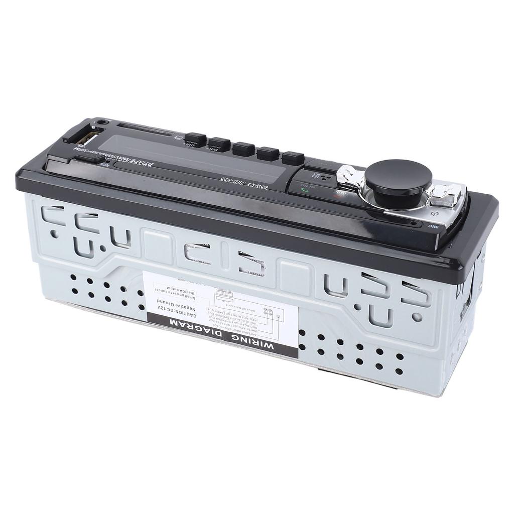 12V Car Radio MP3 Player Bluetooth Hands Free Calling FM Radio Vehicle Stereo Audio with Remote Control