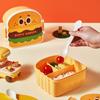 Children's Creative Modeling Lunch Box, Children's Lunch Boxes, Hamburger Bento Box, Microwaveable Food Storage Container