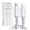 Ugreen Us171 USB-C To Lightning Cable, 3A, 0.25M (White)