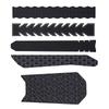 Bicycles Chainstay Protector Safeguards PU Assorted Size Nonslip Designed for Cycling Bicycles Chainstay Waterproof